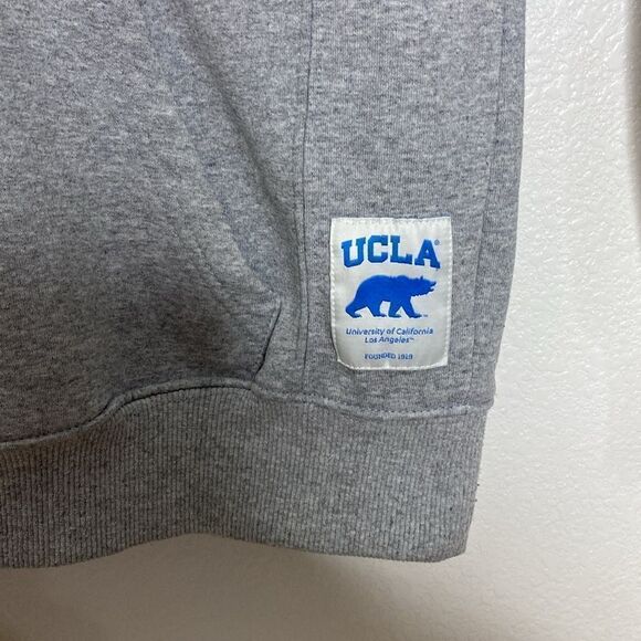 UCLA by Pull & Bear Men’s Gray Hoodie Size M - Picture 2 of 5